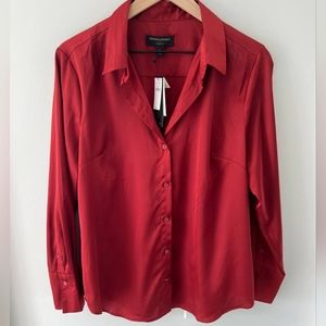 Banana Republic Satin Classic Shirt (NWT)